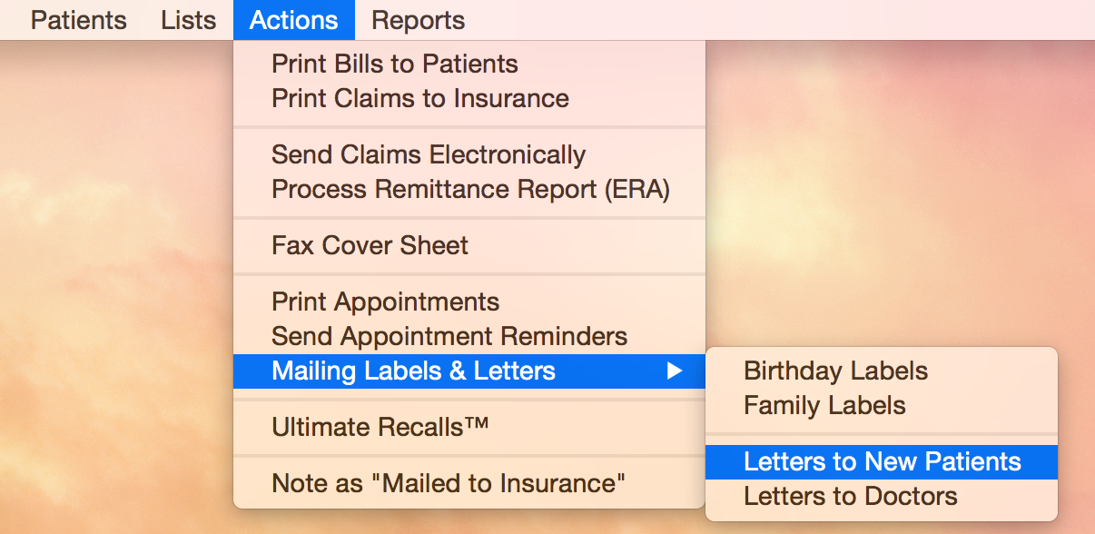 new-patient-letter-menu-items